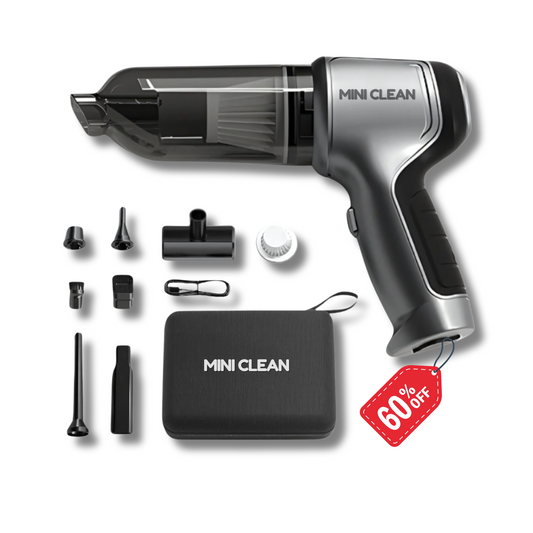 Mini Clean - Smart Bil Dammsugare + Blåsfunktion
